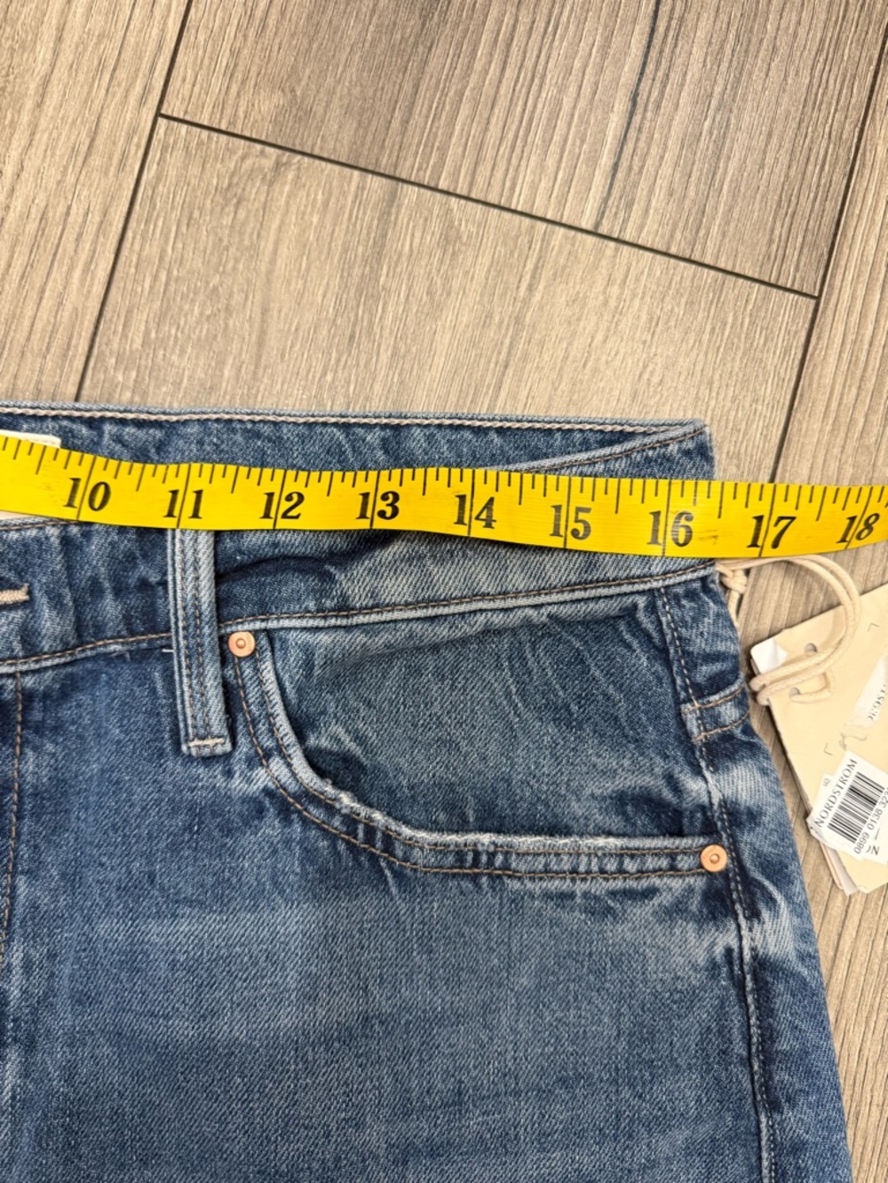 NWT Mother Superior Denim The Dodger Skimp Cuff Jean Music Is The Medium Sz 28 - Picture 13 of 15